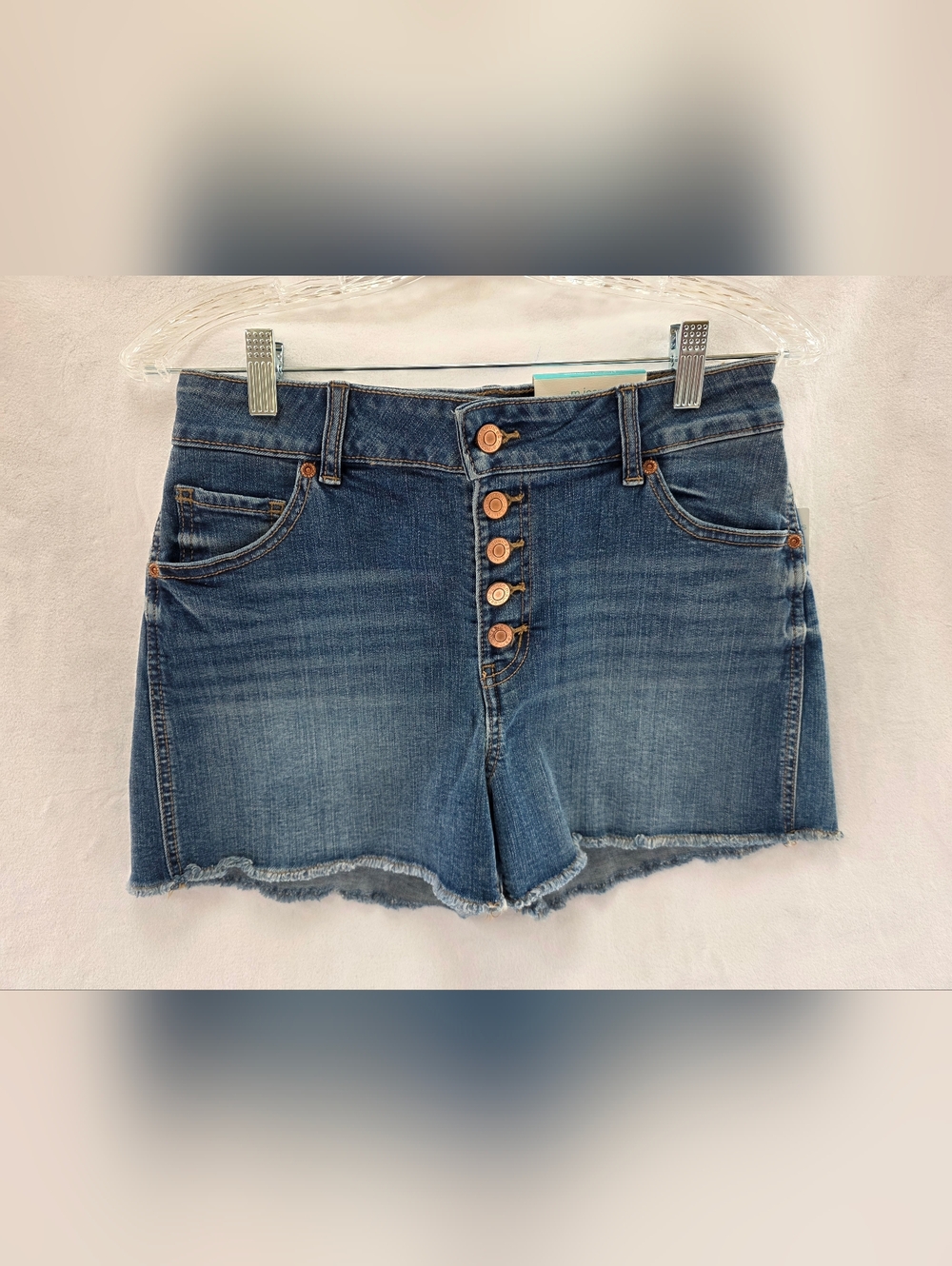 Maurices High-rise Comfort Stretch Women's Denim Shorts Size 6